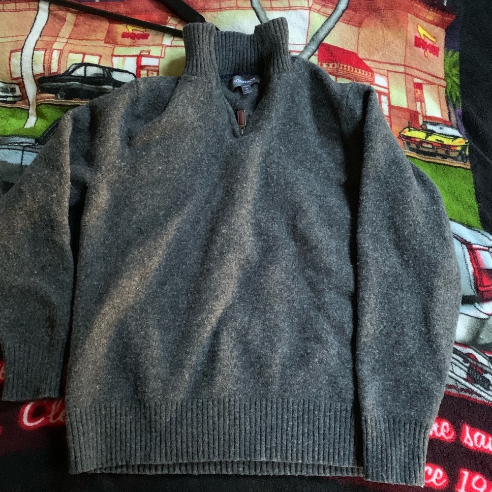 Bonobos sweater fits like a small